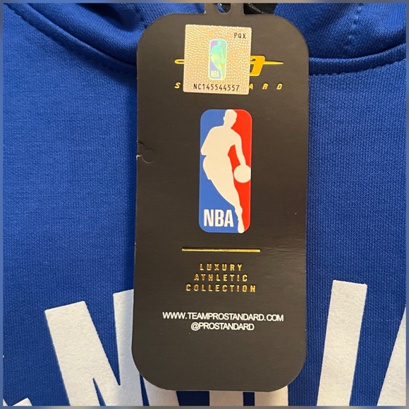 Men's Philadelphia 76ers Joel Embiid Pro Standard Royal Player  Hoodie -Size S - Picture 12 of 16
